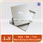 black lid white base packaging paper box for garment