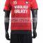 Red Color Make Your Own Soccr Jerseys