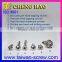 Poiz Flat head Hi-Lo Stainless Steel Chipboard Screws