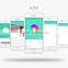 Bluetooth Speaker LED RGB Lamp Smart APP Touch Buttons
