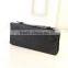 2014 black hard pu lady minaudiere clutch bag
