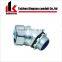 45 Degree Zinc Plated Malleable Iron Liquid Tight Connector