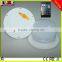 Multicolors changing LED battery light base for outdoor plastic furniture