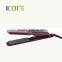 Professional ceramic hair straightener and LCD temperature display