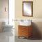 Oak Wood Single Sink Freestanding Waterproof Bathroom Vanity
