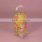 Clear PVC plastic box with a large half circle handle