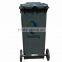 120L cheap plastic recycle bin slatwall for storage bin with grommet