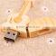 100% real capacity promotional wooden mini Guitar Shape USB Stick