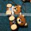 Toy type 12000mah usb portable power bank external battery