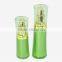 oval shape acrylic lotion bottle, plastic cosmetic bottle