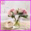 yiwu bulk wholesale 12" wedding bridal peony silk artificial flowers