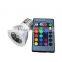 E27 3W RGB LED Bulb Lamp Light 16 Color Change + IR Remote Control Energy Saving SD-001