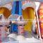 2016 New design China robot giant inflatable slide
