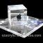 2015 fascinating transparent acrylic logo ice block