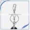 wholesale useful promotional customized kirsite metal keychain