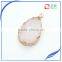 factory cheap wholesale resin druzy stone pendant jewelry