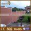 Foshan wood plastic composite fence panels