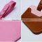 Hot export high quality leather material id card luggage tag