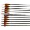 High quality carbon hunting arrow with plastic vanes arrow