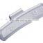 Wheel weights Zn Fe