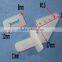 RC Aircraft Parts 5pcs/pack L19*W17*H11mm 4 holes White Plastic Zip Horn Foam Aircraft DIY special use