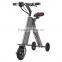 New arrival Best selling foldable folding bike electric mini portable scooter for teenager