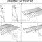 kids bunk bed metal