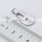 2016 Rellecona fashion jewelry 316L stainless steel jewelry sliver lock charm design