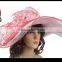 women large brim church hats