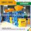 QT4-24 lightweight hollow block machine with concrete mixer