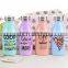 Milk bottles and creative fashion Macarons mug double wall stainless steel vacuum cups