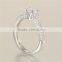 New Model Wedding Silver S925 Cheap Italian Rings With Clear Cz