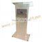 new styles Acrylic lectern Stand with RGB led lights