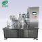 Round plate drink juice spout pouch filling machine