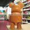 OEM 8''Cute Brick Bear Vinyl Toys/Kids Gift Vintage Wood Brick Bear Vinyl Toys/Custom Plastic Brick Bear Vinyl Toys Manufacturer