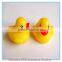 customized logo cute hot sale baby bath toy soft plastic floating duck,wholesale customized logo floating soft plastic toys