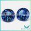 5mm Round Brilliant Cut Loose 113# Blue Rough Synthetic Spinel Price