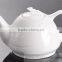 450ml Plain White Color Ceramic Coffee and Tea Pots for Home, Hotel, Restaurant, Promotion, Etc.