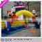 Lovely panda inflatable type garden park arch gate, EN-14960 pass potable arch
