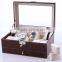 Chinese factories wholesale custom high-grade PU leather watch box, drawer jewelry box