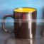 2017 Dora Wholesale promotional cheap color glazed porcelainceramic coffee mug tea cup standard size ceramic mug