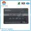 Custom cr80 Matte Black Plastic PVC Card