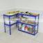 5 TIER HEAVY DUTY STEEL WAREHOUSE RACKING GARAGE FREE STANDING SHELVING STORAGE