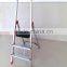 Shipping from china aluminium 2 step ladder Made in China