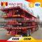 China 40ft container truck semi traile, 3 axle flatbed semi-trailer