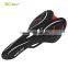 Basecamp Mountain Road Bicycle Front prolong Saddle BMX Hollow Saddle MTB Seat Bike Equipment Imitation Leather