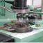Aluminum pan bottom brazing machine and welding machine