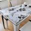 golden pvc lace table cloth
