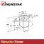 CAD drawing design wood base cabinet
