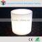 Reachargeable plastic lighting round stool with color change